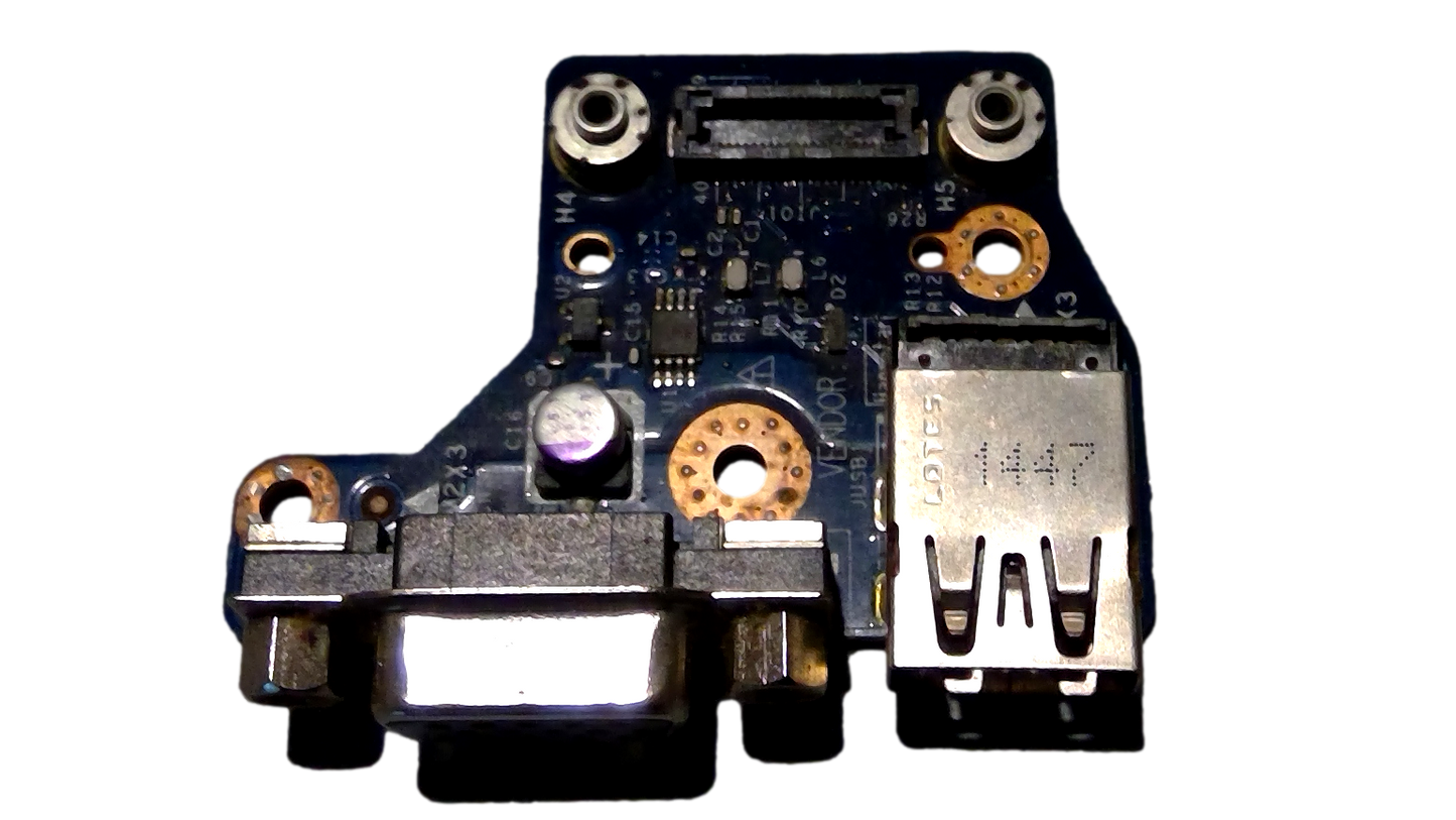 Dell Latitude E6440 Laptop Computer VAL90-Ports Jack I/O Board LS-9938P 028X5F