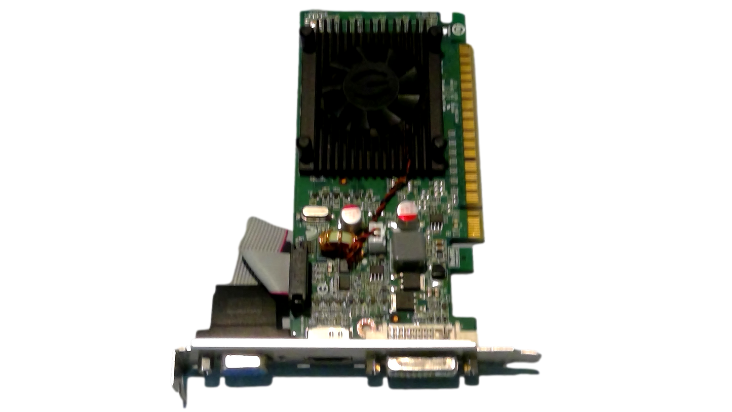 EVGA NVIDIA GeForce 8400 GS 512MB DDR3 Graphics Card 512-P3-1300-LR