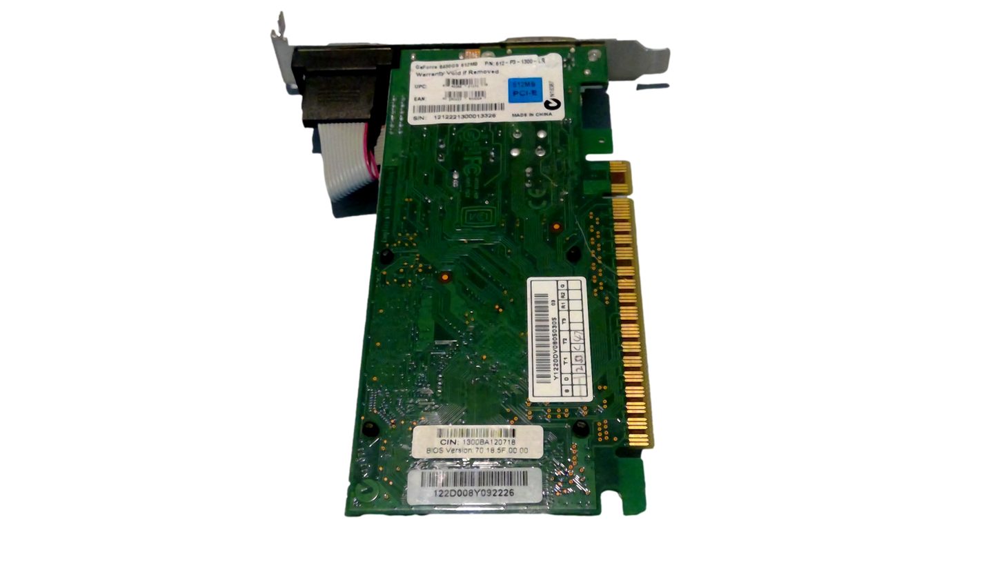 EVGA NVIDIA GeForce 8400 GS 512MB DDR3 Graphics Card 512-P3-1300-LR