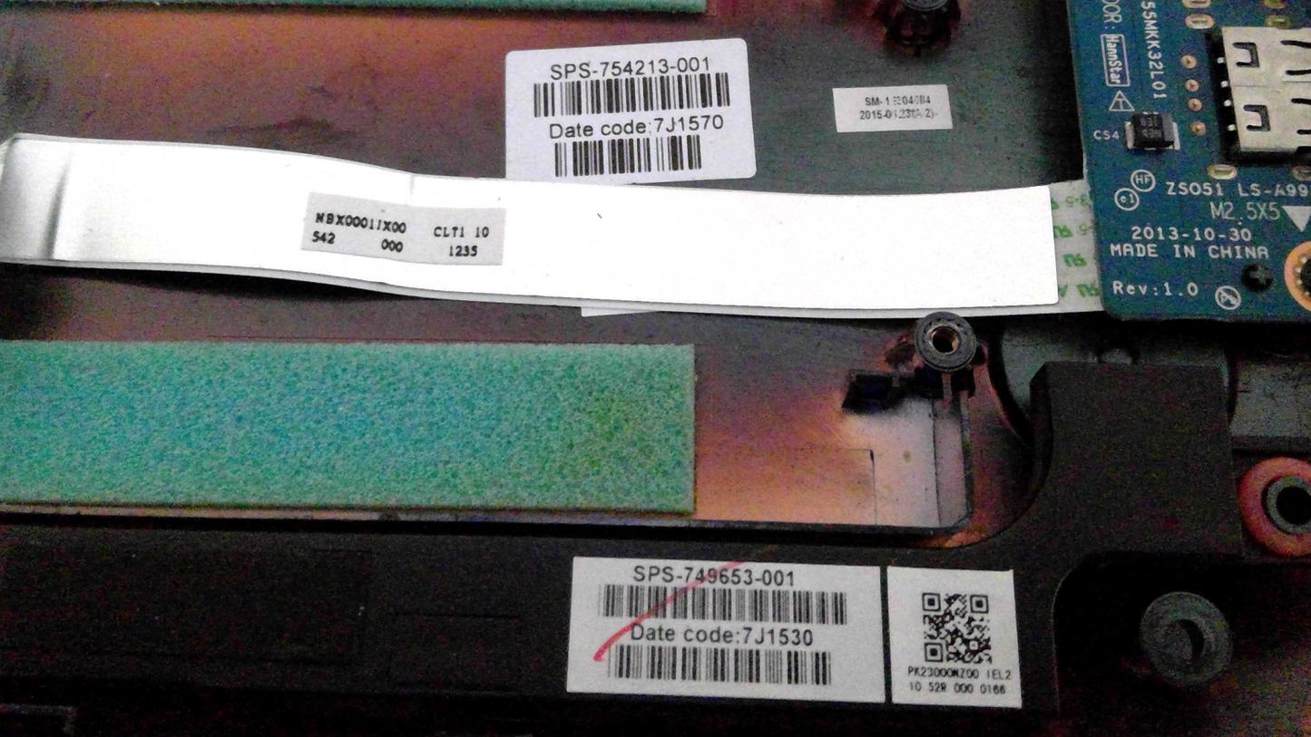 HP 250 G3 HP 255 G3 15-R000 15-G000 Bottom Base SPS-754213-001