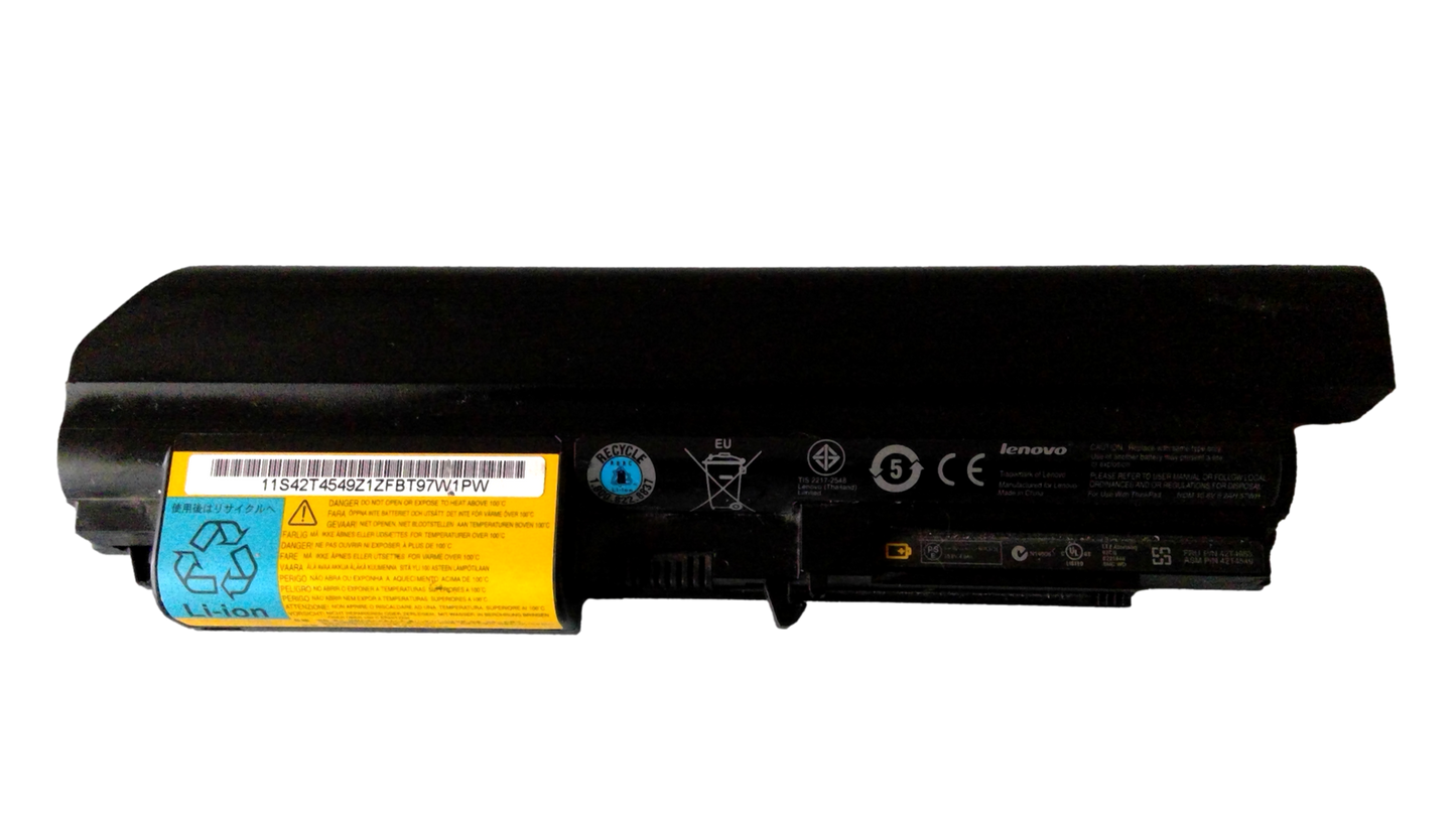 lenovo battery 42T4653 10.V 5.2AH 57WH E225846