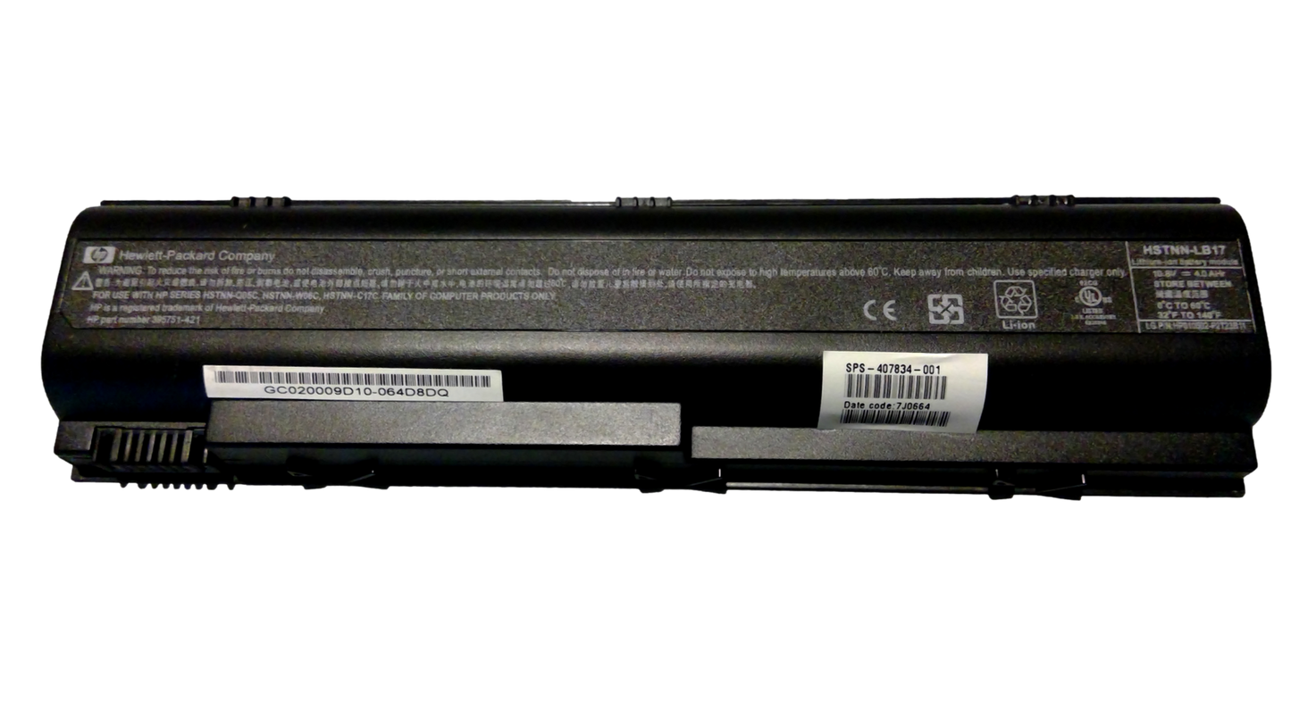 HP HSTNN-LB17 Battery 10.8V 4.0AHr