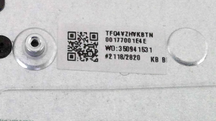 Acer TravelMate B Laptop Palmrest & Keyboard w/ Track Pad TFQ47ZHVTATN