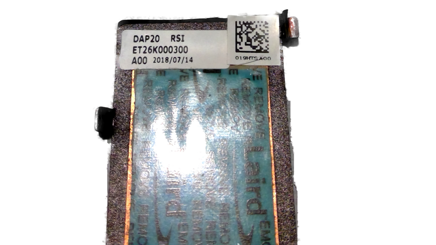 Dell Precision 7730 SSD Solid State Drive M.2 Thermal Plate ET26K000300 19HT8