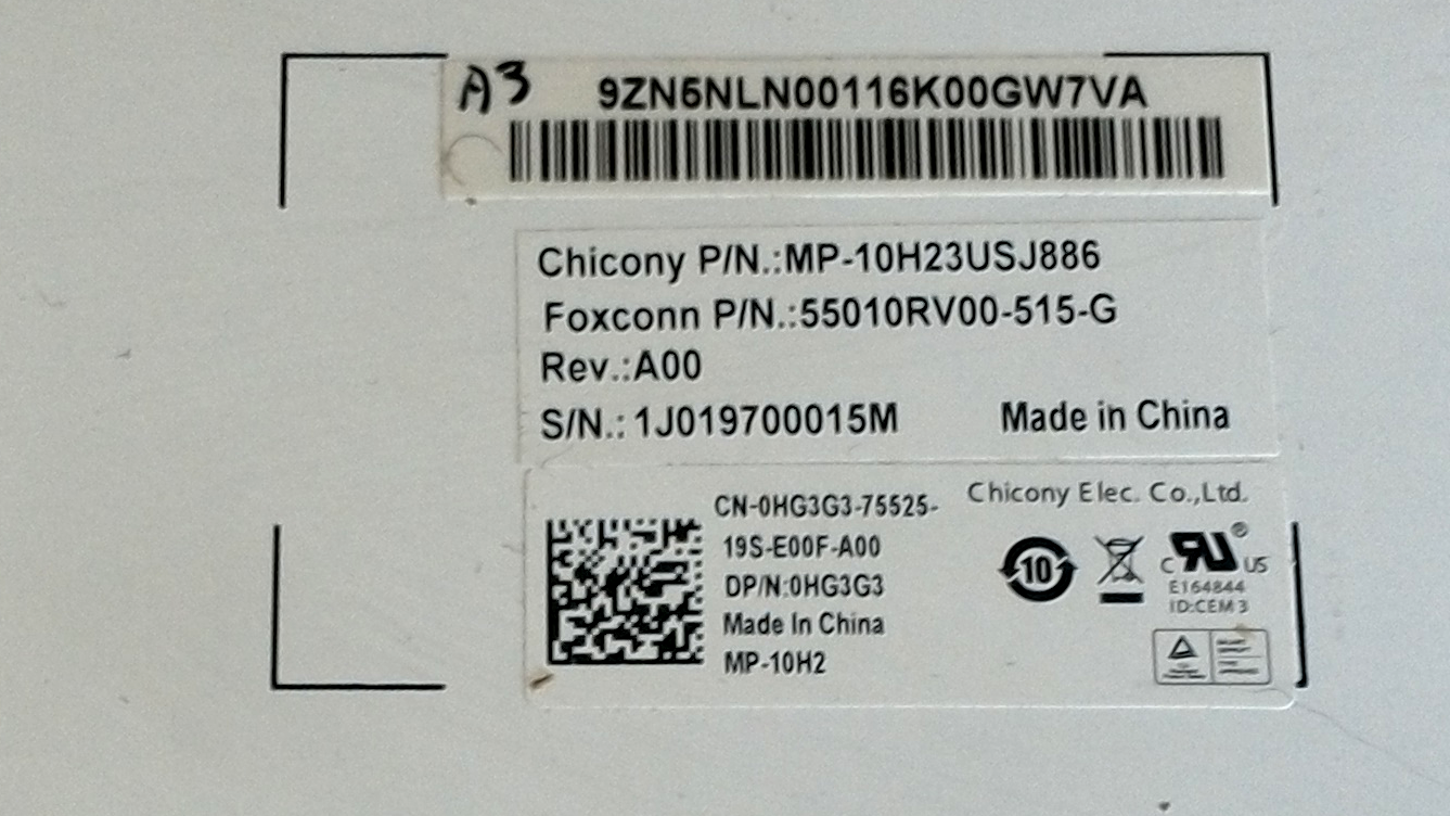 For Dell Latitude E5520 E5530 E6520 E6530 E6540 Backlit US Keyboard HG3G3 0HG3G3