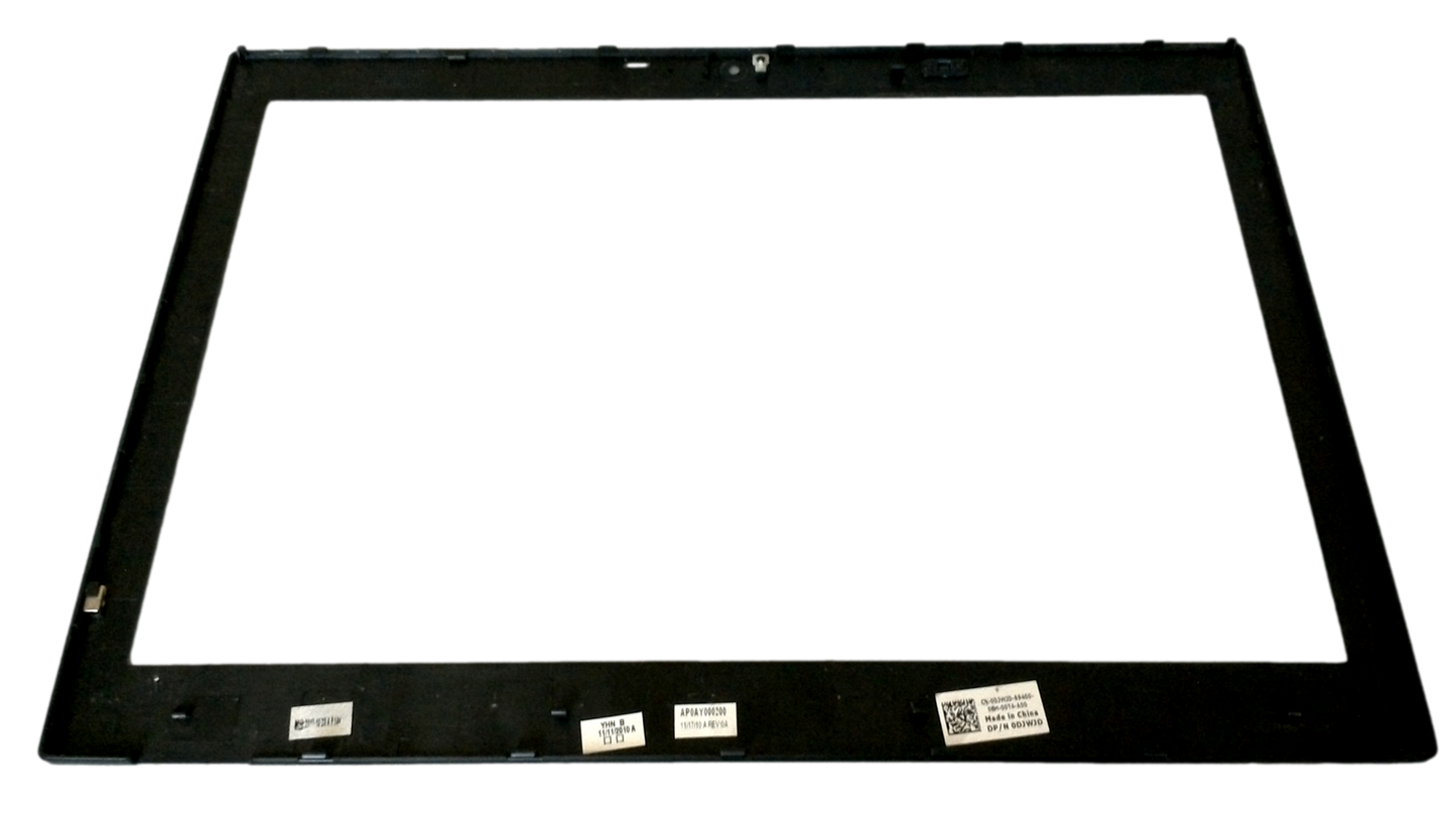 Dell OEM Latitude E6410 14.1" Front Cover Plastic Camera LCD Trim Bezel DJWJD