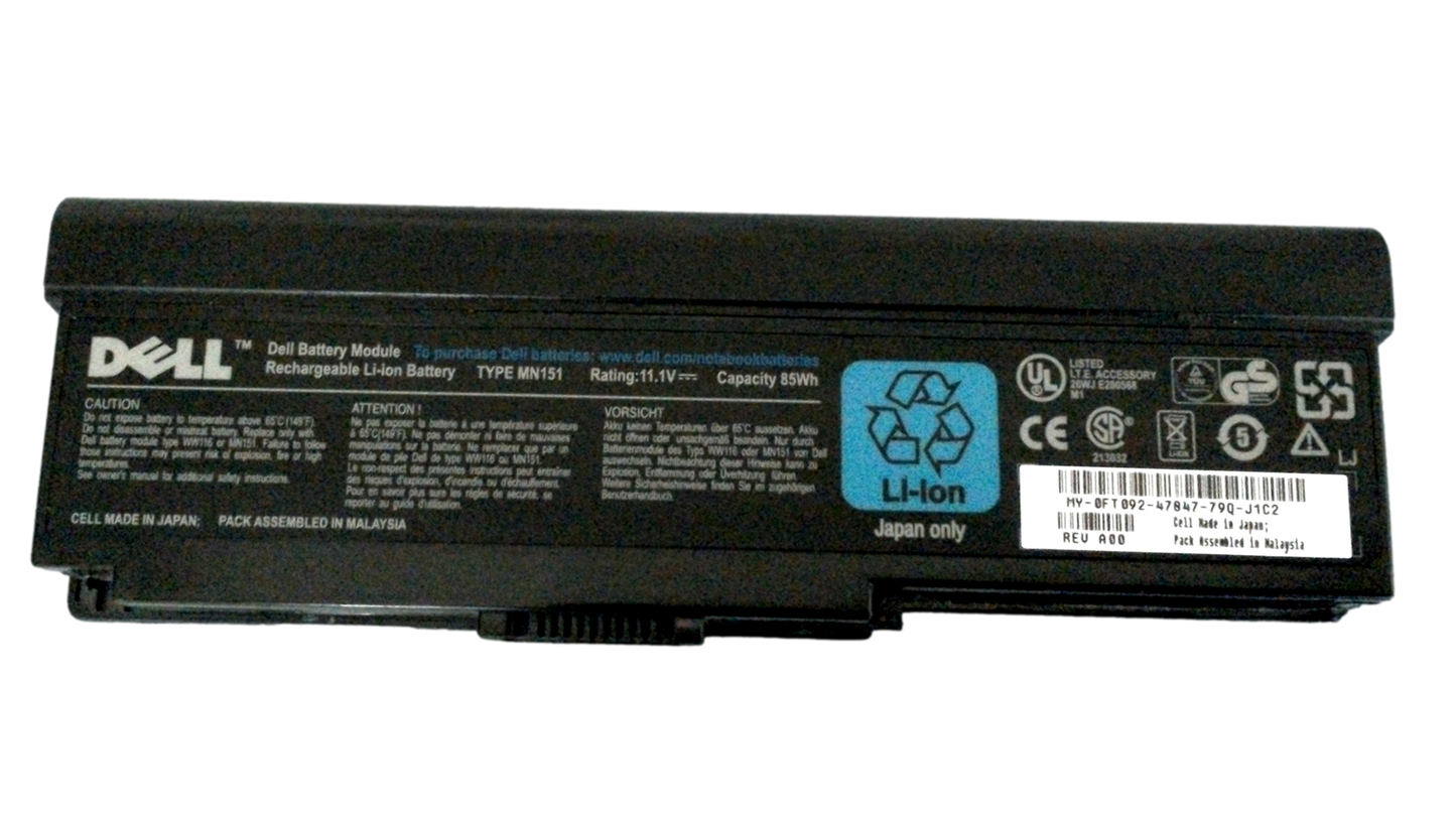 Dell FT092 MN151 11.1V 85Wh Battery