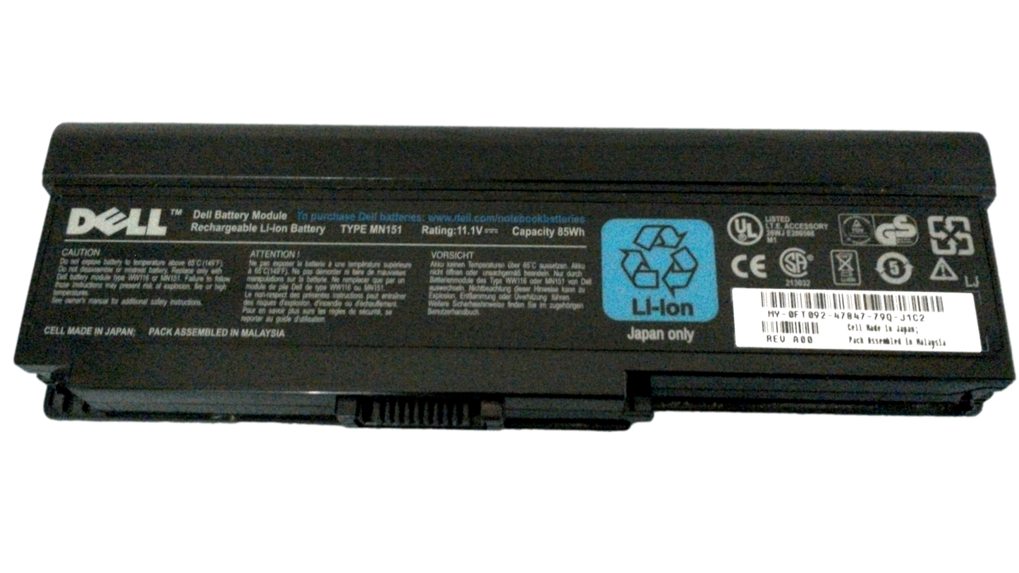 Dell FT092 MN151 11.1V 85Wh Battery