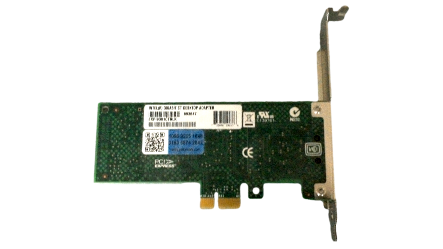 Intel EXP19301CTBLK Gigabit Ct Desktop Adapter Network Card 893647