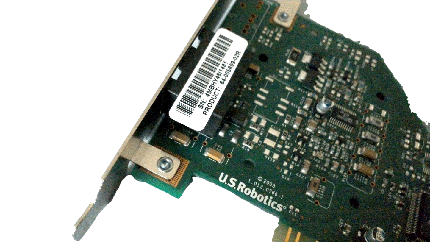 US ROBOTICS 2-Port Network Card High Profile 1.012.0766-I 64-005699-02R
