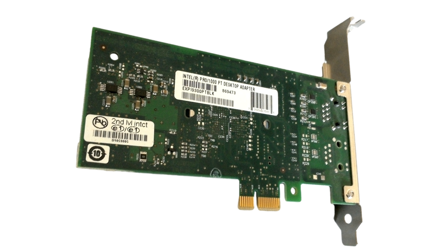 Intel EXPI9300PTBLK PRO/1000 PT 10/100/1000Mbps RJ45 PCI Express Ethernet Card