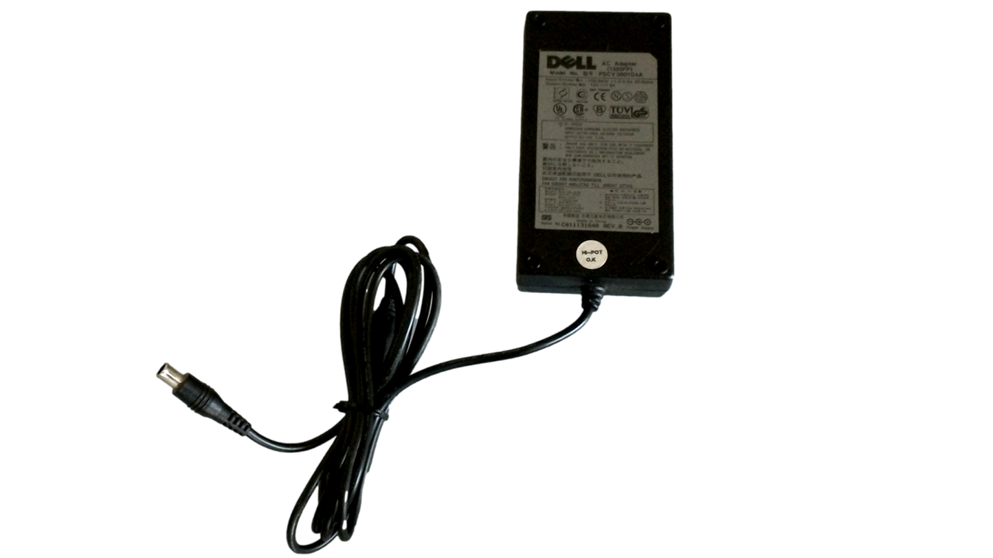 Genuine Dell 1503FP LCD Monitor 12v 3a Power Supply AC Adapter PSCV360104A