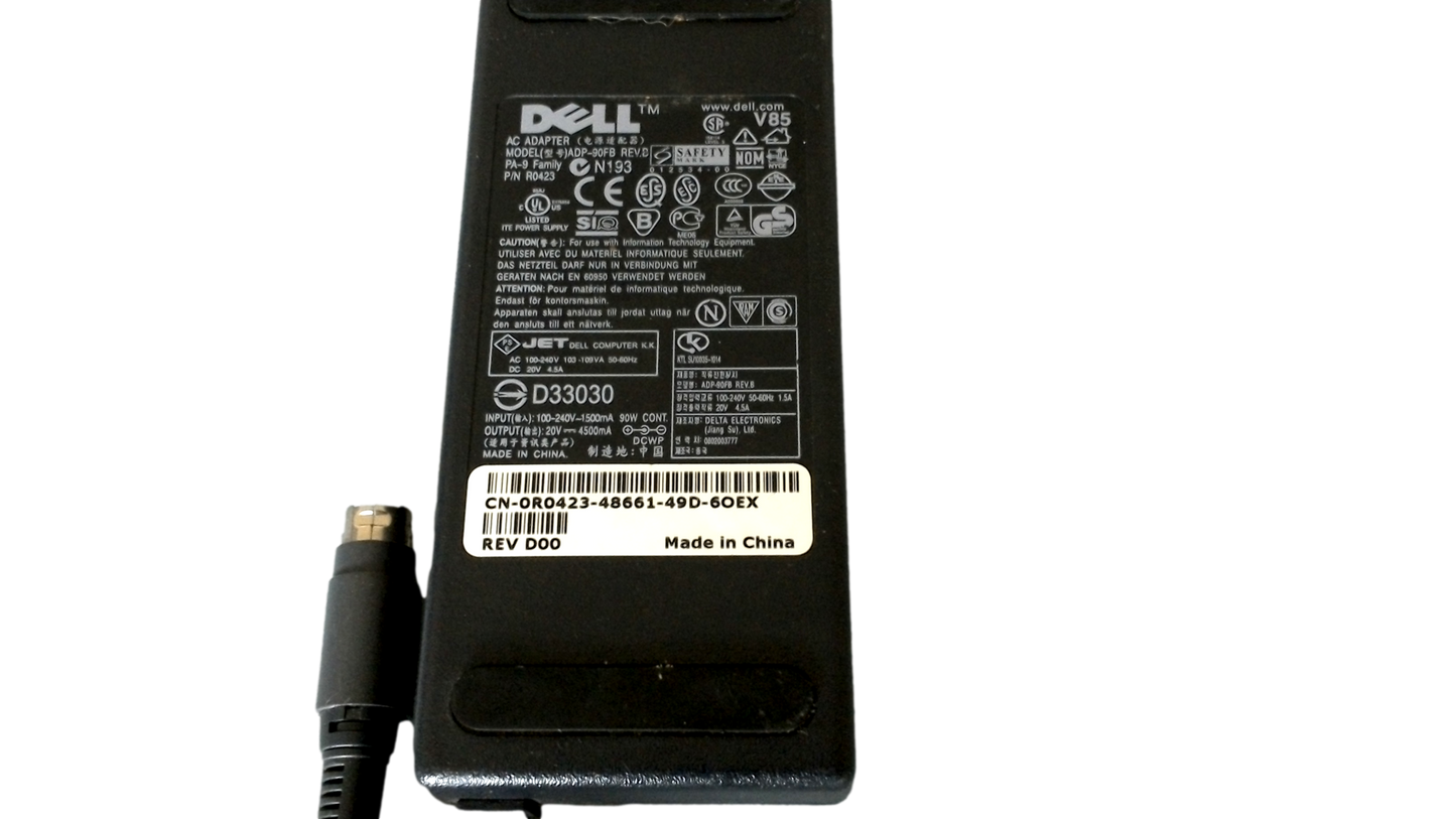 Genuine Dell 90W 20V 4.5A PA-9 Family ADP-90FB AC Adapter R0423