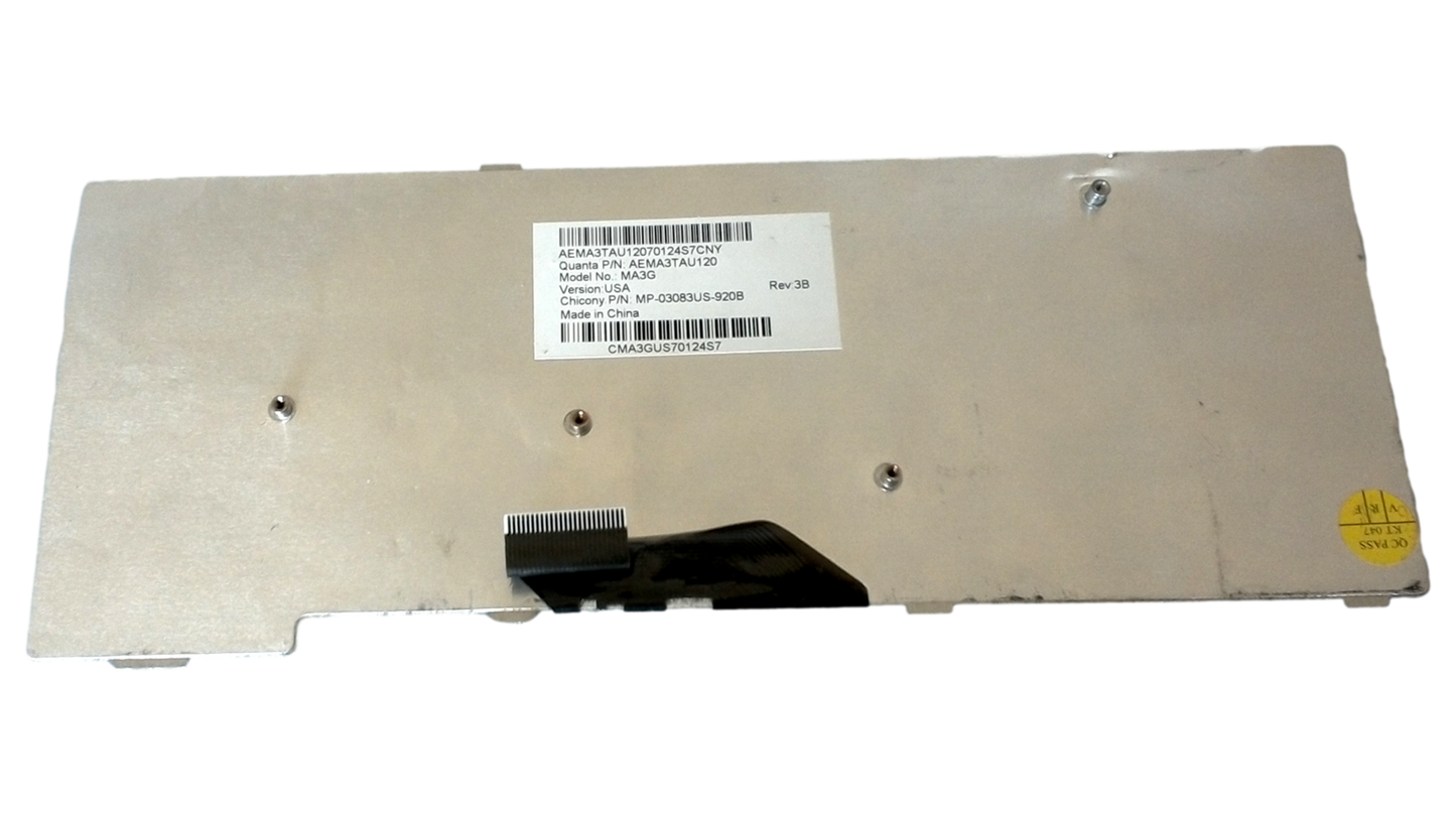 Keyboard for Gateway Model MA3G MP-03083US-920B