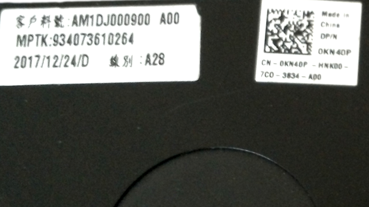 Genuine Dell Precision 7710 M7710 Hard Drive Caddy KN40P