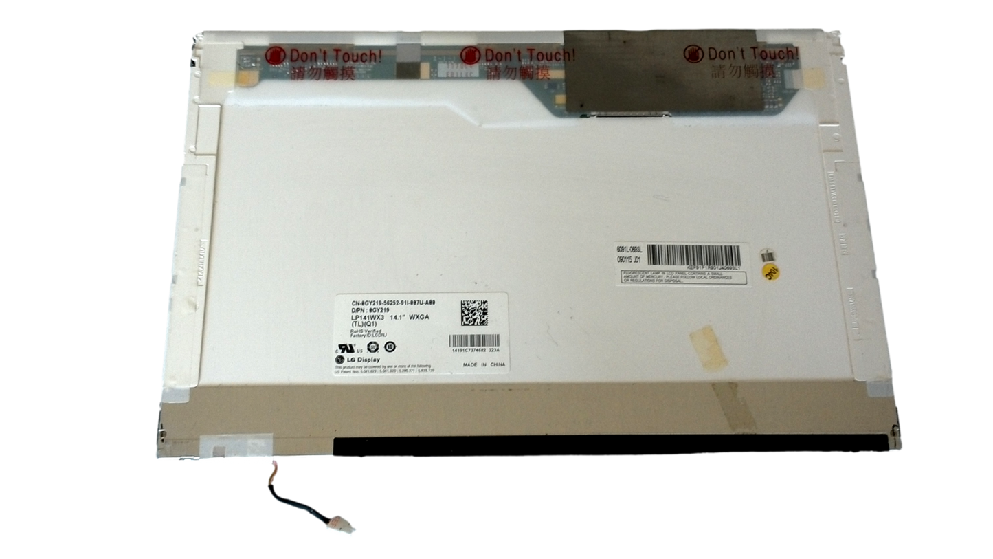 14.1' WXGA Glossy LCD CCFL Screen for Dell GY219