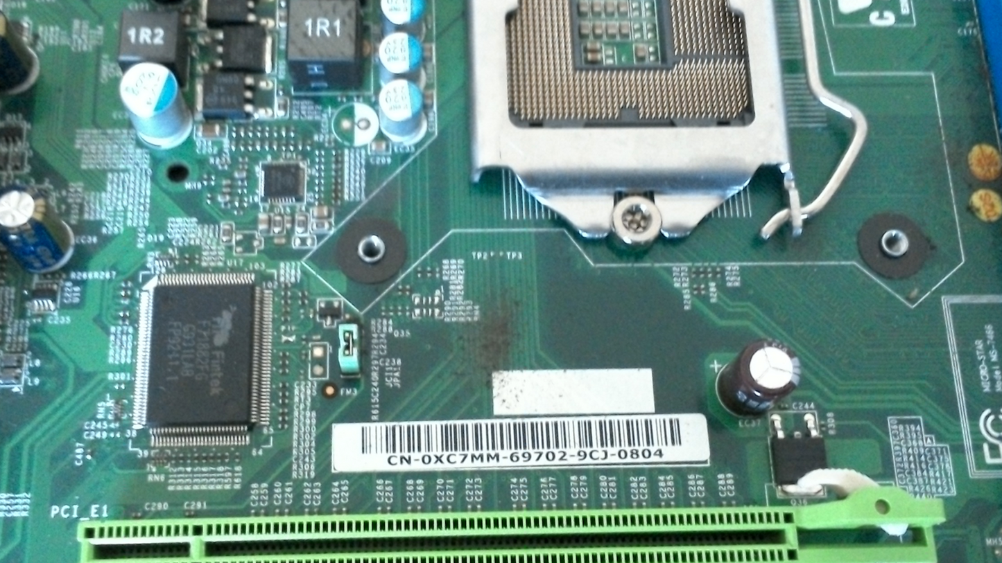 Dell Precision T1500 Socket LGA1156 DDR3 Motherboard 0XC7MM XC7MM