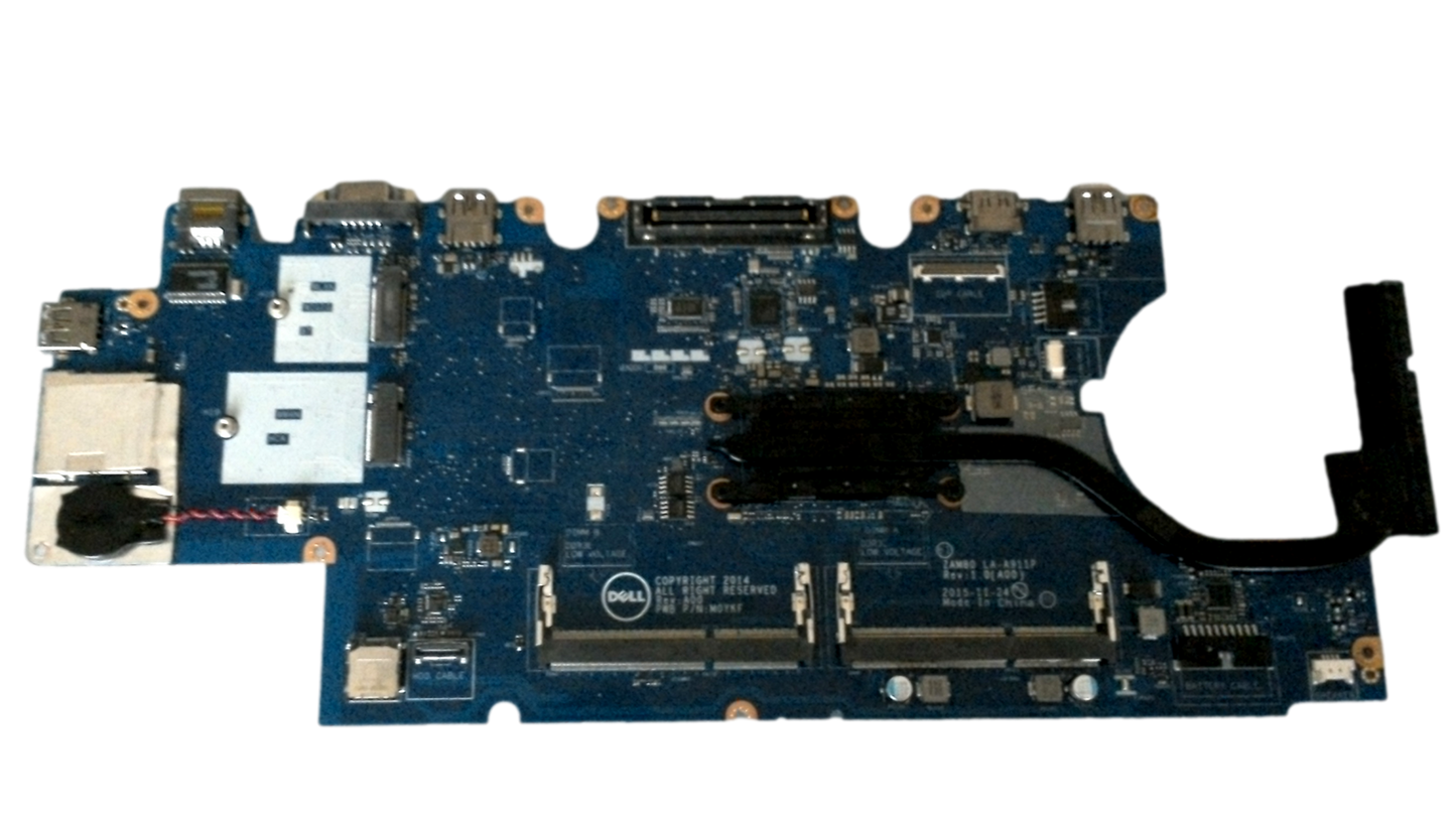 Dell Latitude E5550 Intel i5-5300U LA-A911P M0YKF Motherboard / SR23X + Heatsink