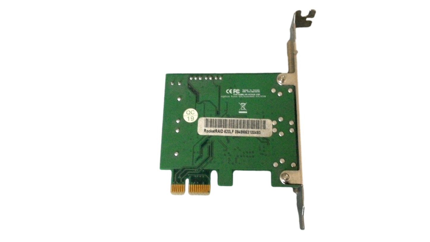 HIGH POINT ROCKET RAID 62X/62XM PCI-EXPRESS 2 PORT SATA CONTROLLER Card