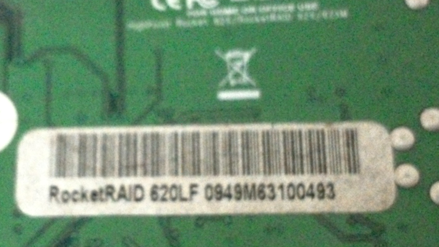 HIGH POINT ROCKET RAID 62X/62XM PCI-EXPRESS 2 PORT SATA CONTROLLER Card