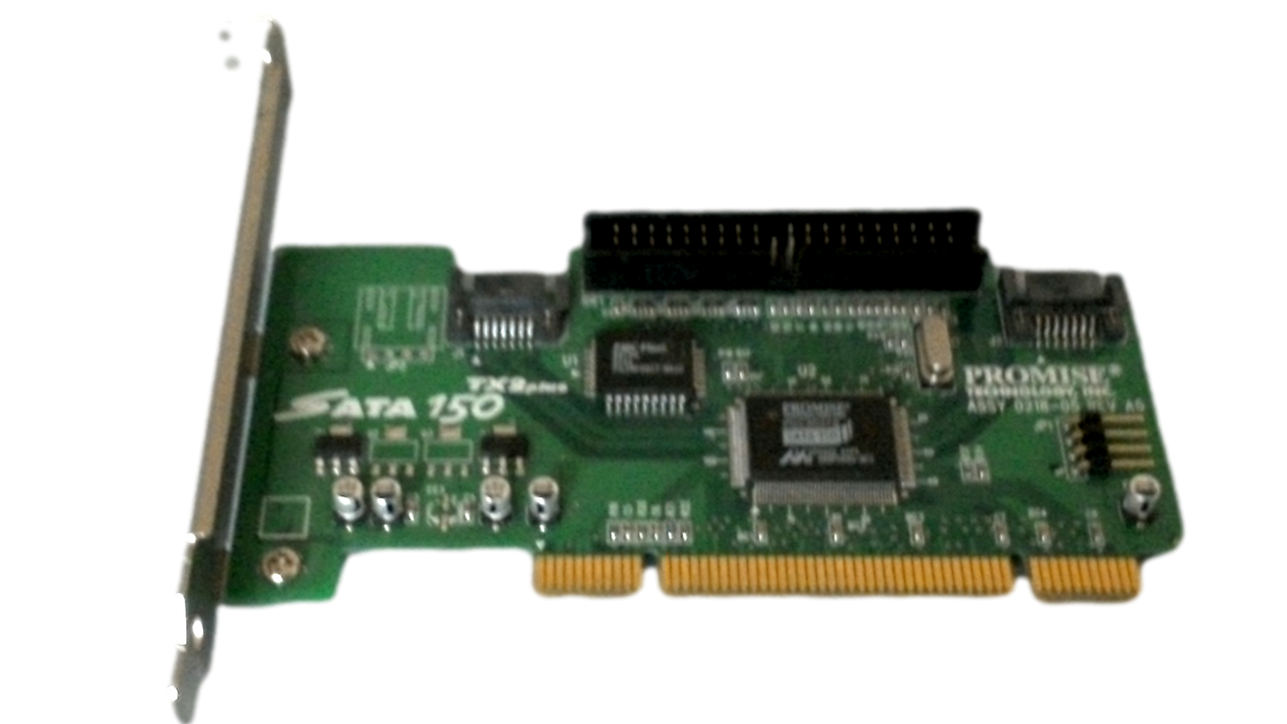 Maxtor SATA 150 TX2 Plus SATA + IDE ATA Controller Card Promise PDC20375 3 Port