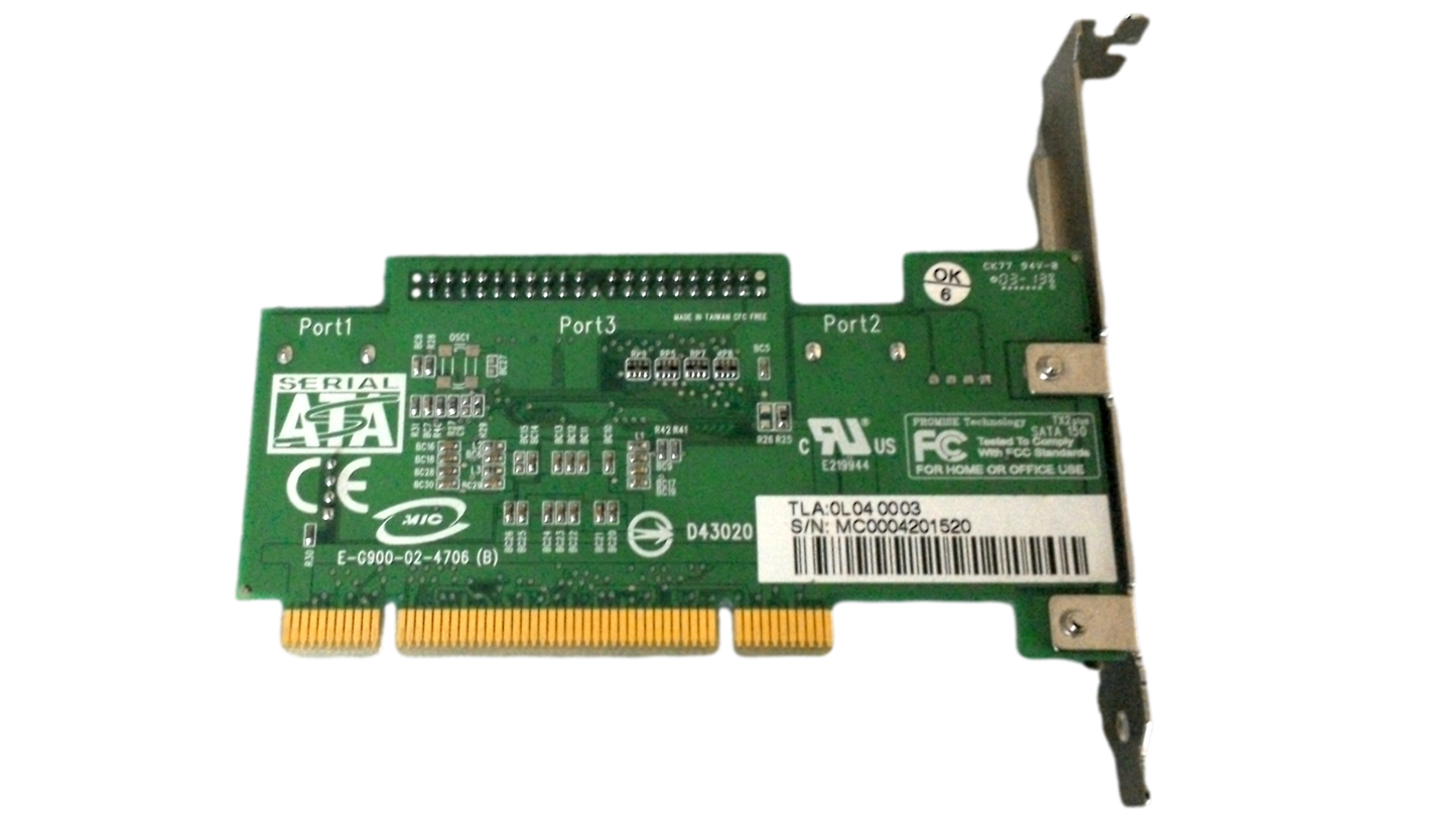 Maxtor SATA 150 TX2 Plus SATA + IDE ATA Controller Card Promise PDC20375 3 Port
