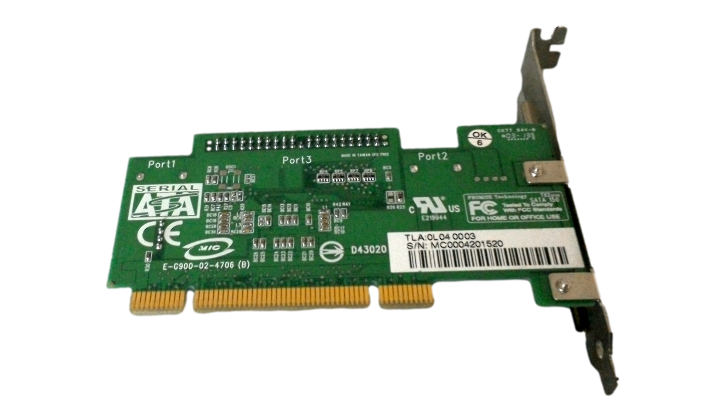 Maxtor SATA 150 TX2 Plus SATA + IDE ATA Controller Card Promise PDC20375 3 Port
