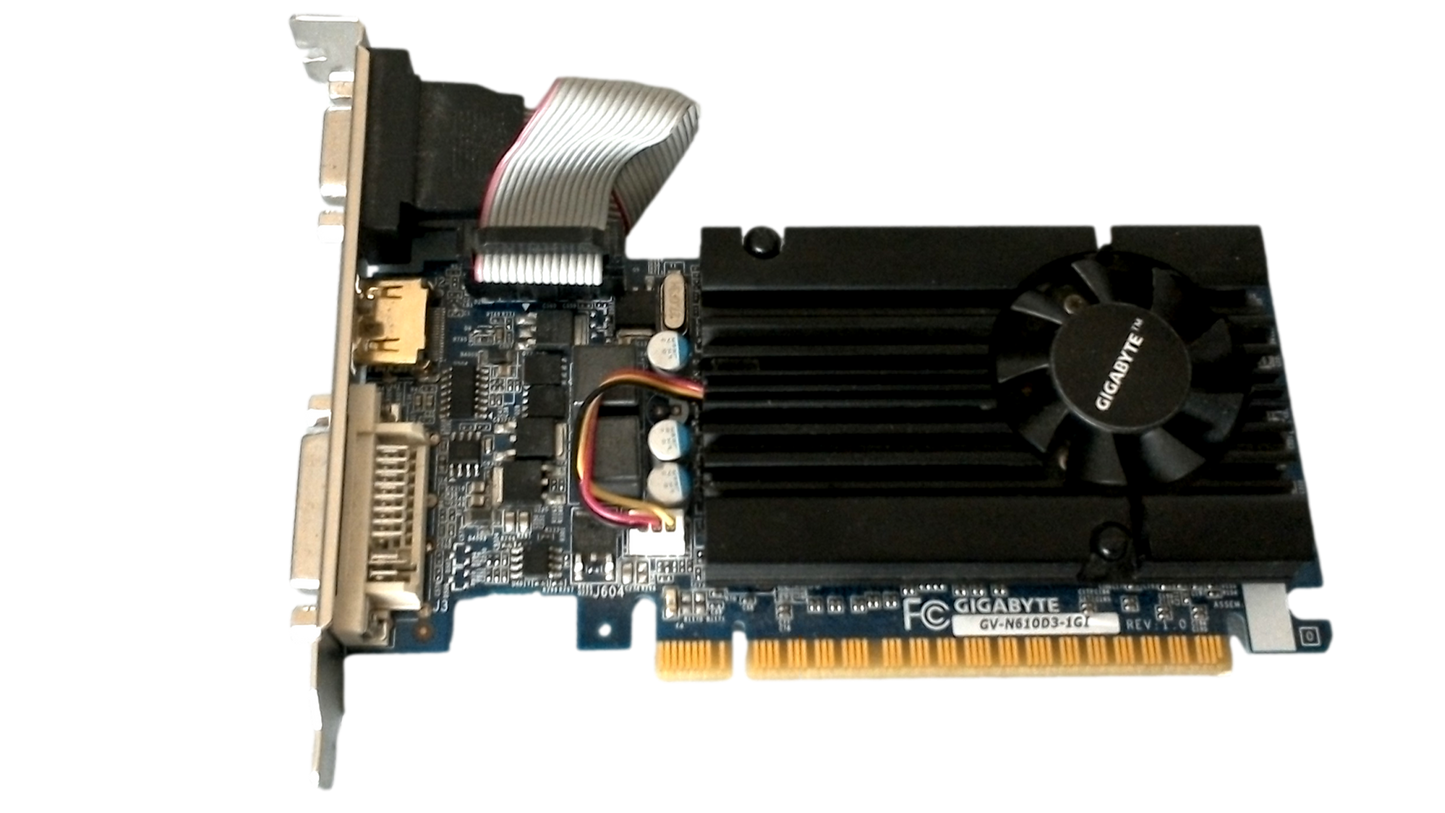 GIGABYTE GV-N610D3-1GI Graphics Card 2GB DDR3 NVIDIA GeForce GT 610 HDMI PCI-E