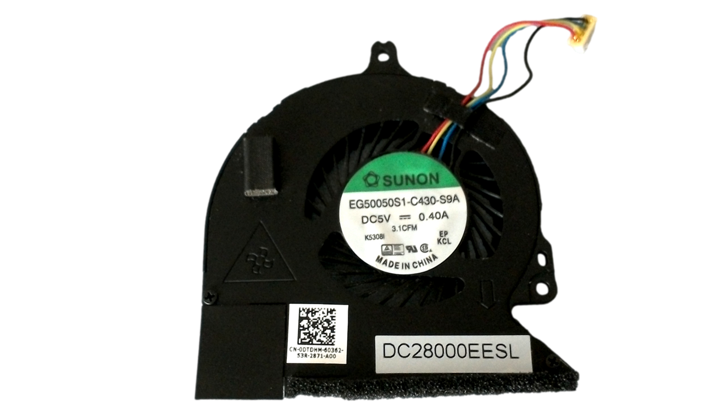 FOR DELL Latitude E5250 CPU Cooling Fan 0DTDHM DC28000EESL EG50050S1-C430-S9A