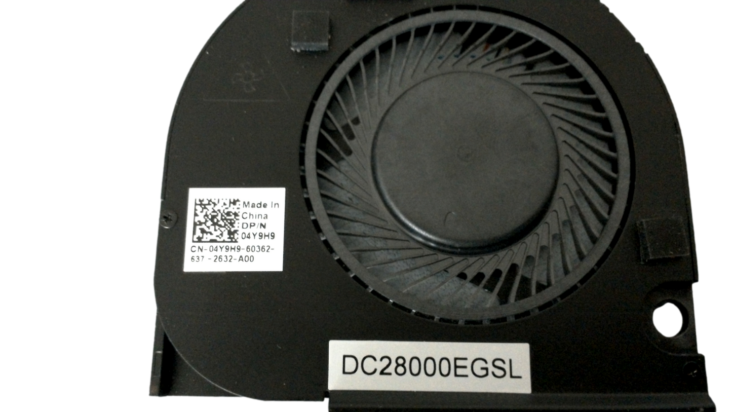 GENUINE DELL LATITUDE E5550 CPU COOLING FAN DC28000EGSL 4Y9H9 04Y9H9