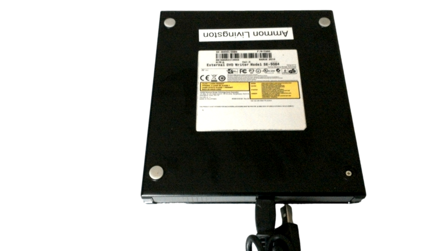 Samsung External DVD Writer Model SE-S084 Black