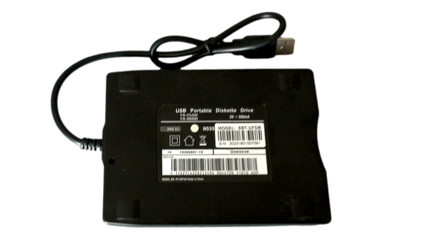 Sabrent External USB Floppy Disk Drive Model SBT-UFDB