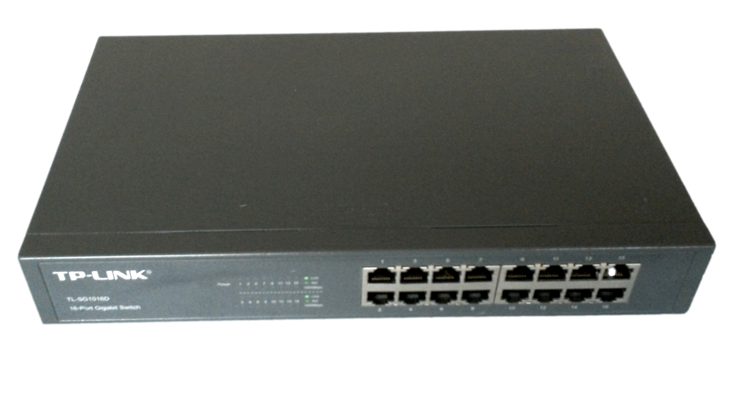 TP-Link TL-SG1016D 16 Port Network Gigabit Switch