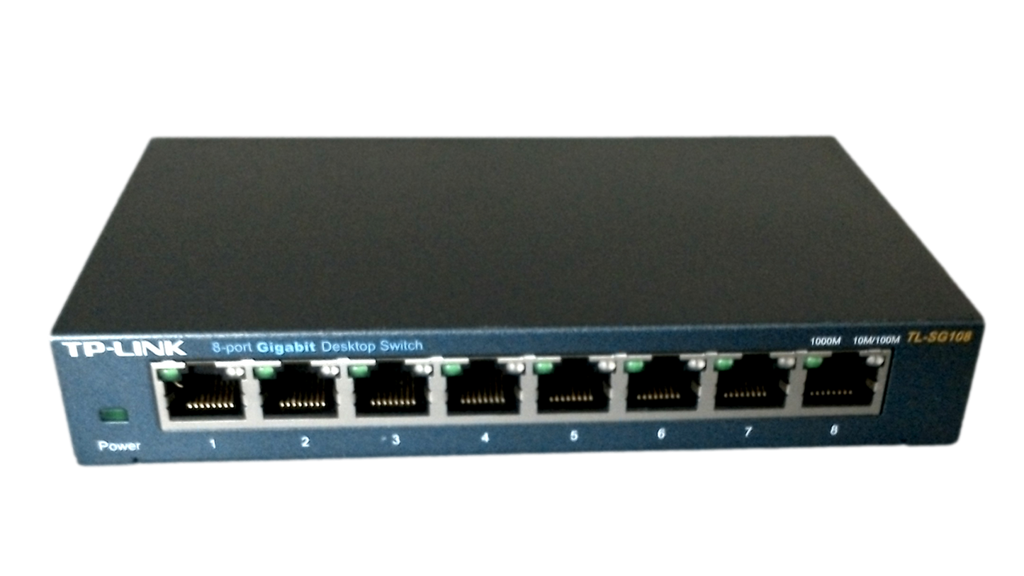 TP-Link TL-SG108 8 Port Gigabit Unmanaged Ethernet Network Switch