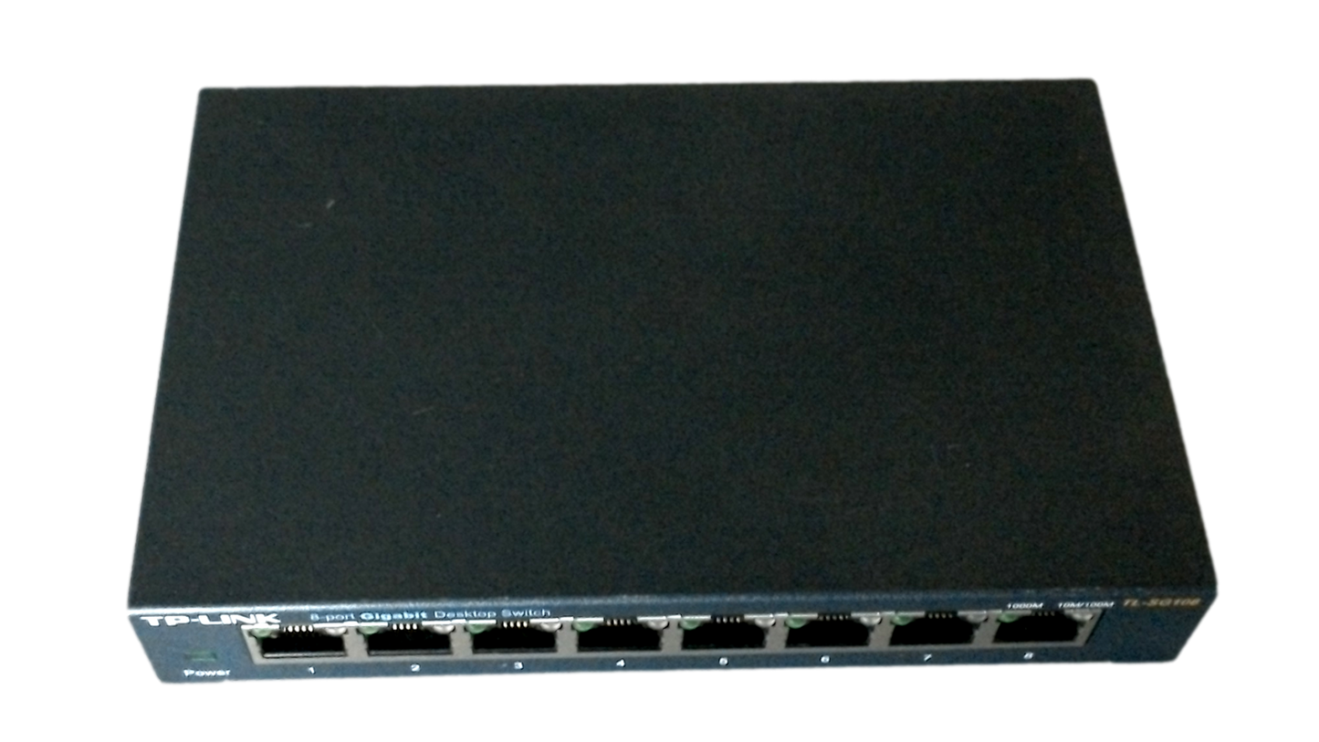 TP-Link TL-SG108 8 Port Gigabit Unmanaged Ethernet Network Switch