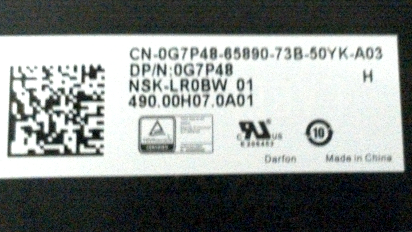 Backlit Keyboard for Dell Latitude 3570 Laptops - Replaces G7P48