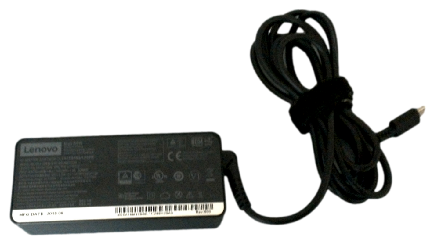 Genuine OEM Lenovo 65W USB-C Adapter Charger ThinkPad X1 Carbon Yoga ADLX65YLC2A