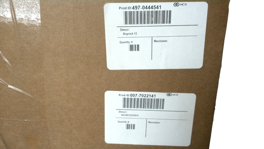 NEW IN BOX NCR bag rack 12-inch ID 497-0444541/ M6XM/CSCREW ID 007-7022141 SUPERMARKET plastic bags Chrome rack