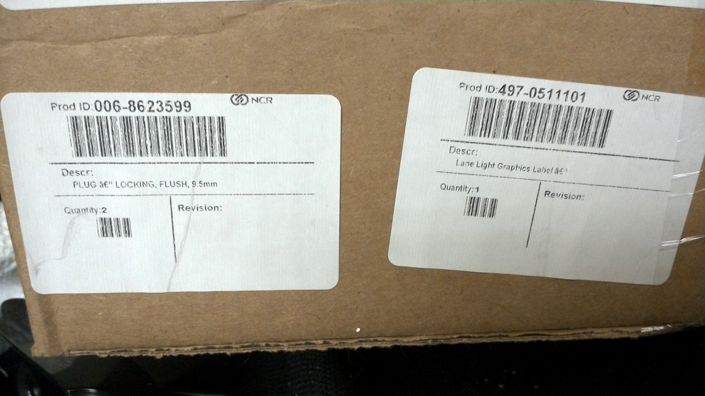 New IN BOX NCR Self check out Grocery Store Sign 497-0522644