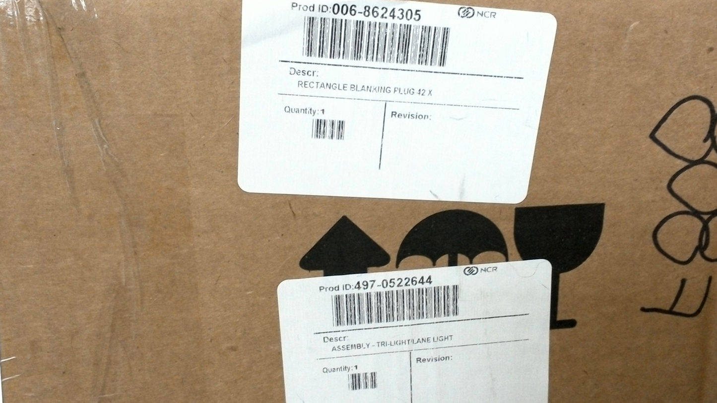 New IN BOX NCR Self check out Grocery Store Sign 497-0522644