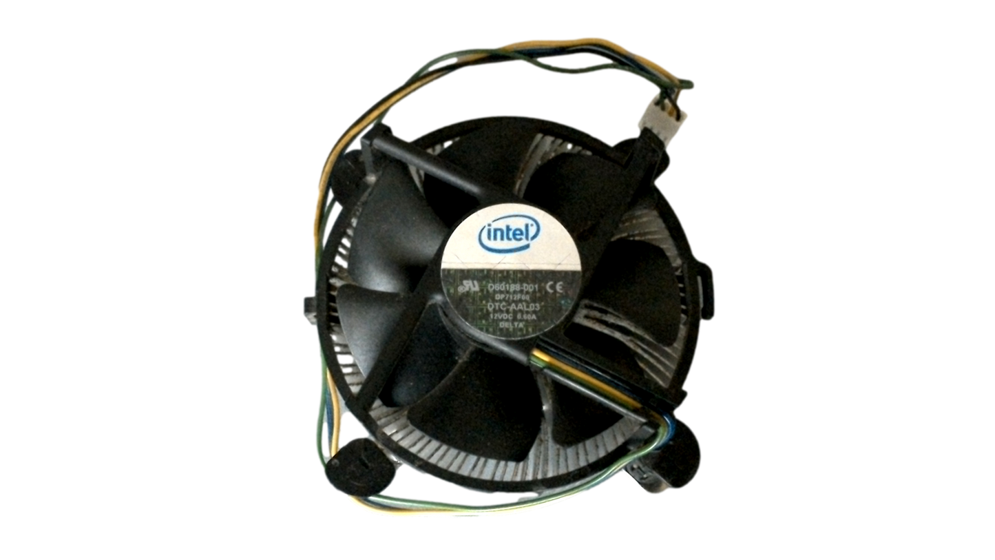 Intel D60188-001 Socket LGA775 Copper Core CPU Heat Sink and Fan