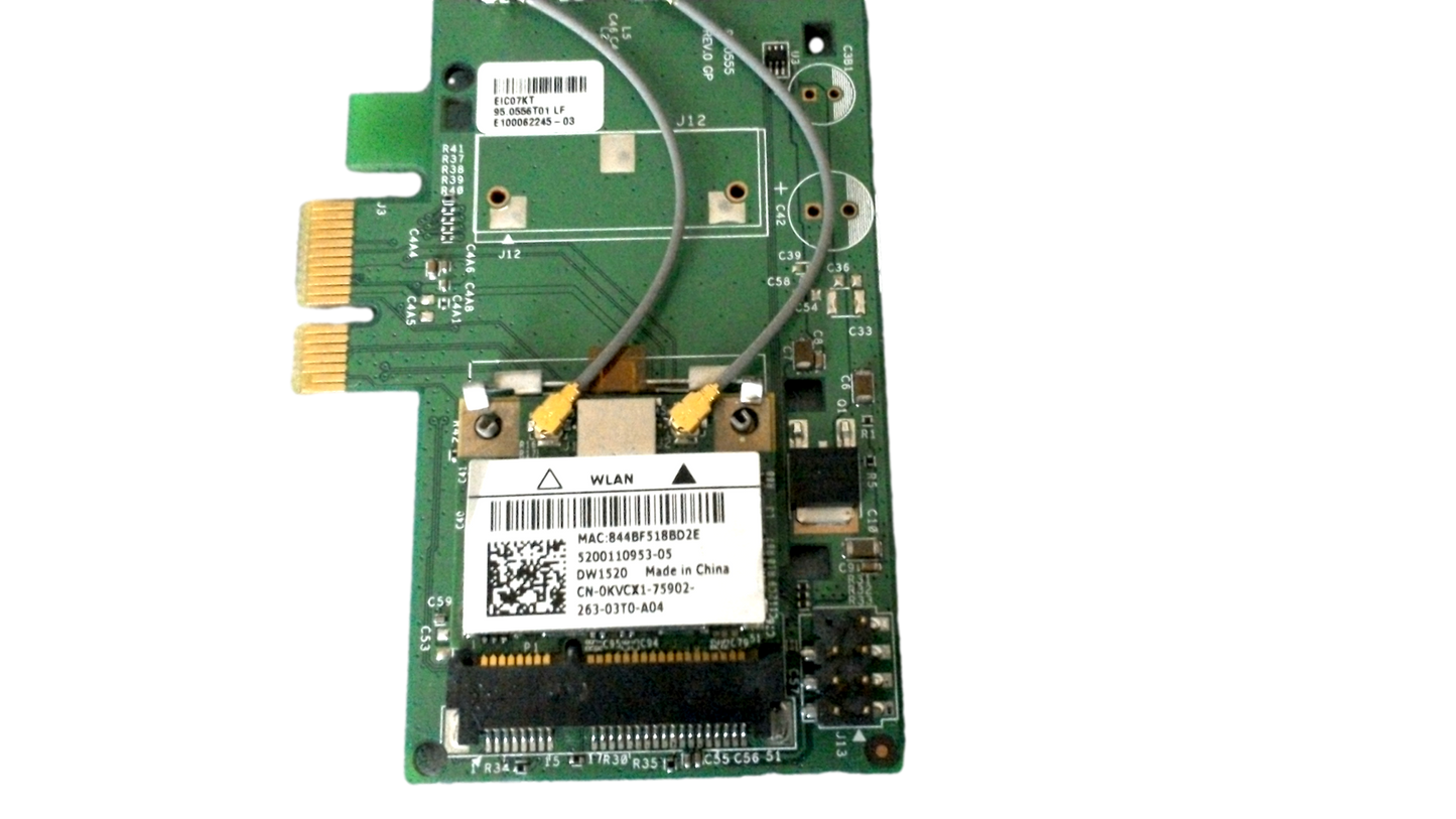 Genuine Dell DW1520 Broadcom BCM943224HMS 802.11b/g/n PCI-e WiFi Wireless Network Adapter Card YWHPH KVCX1