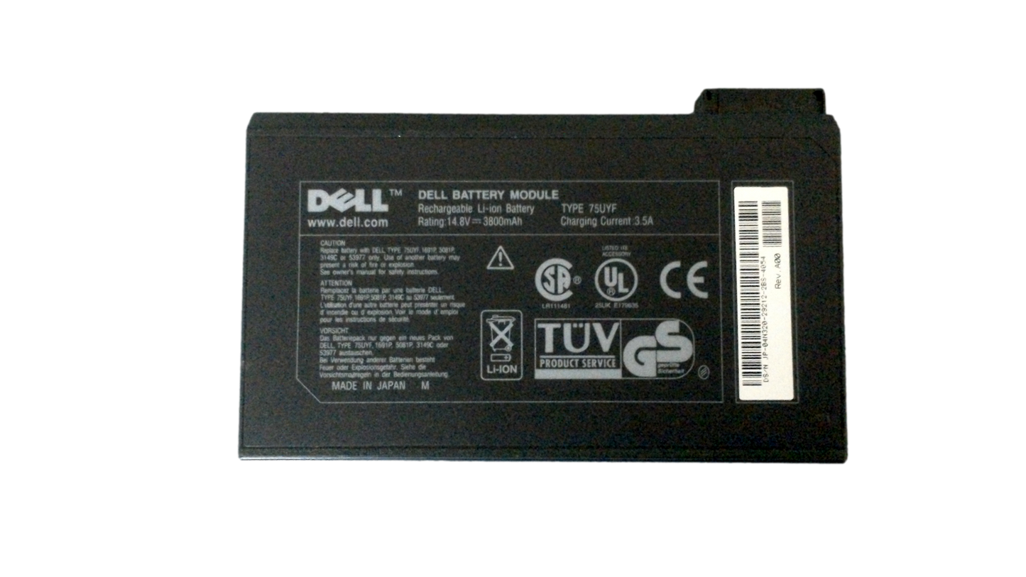 Dell 75UYF Li-ion Battery 14.8v