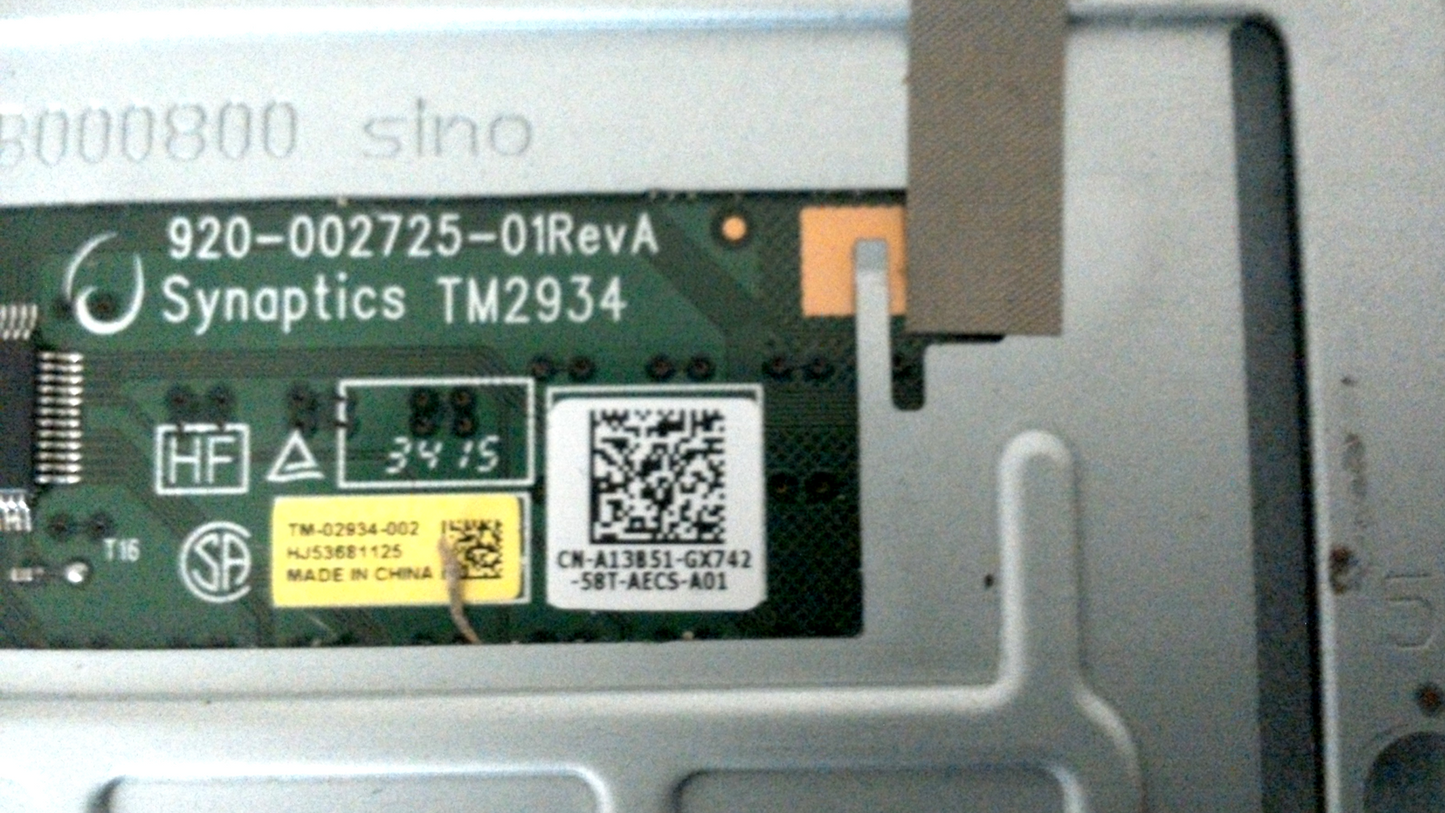 Dell Latitude 3450 3550 Touchpad Sensor Module Bracket Black TM2934 A13B51