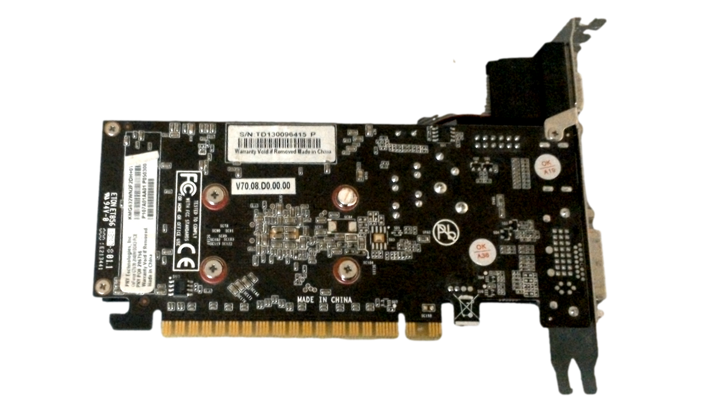 PNY NVIDIA GeForce GT630 2GB DDR3 PCIe Video Card VCGGT6302XPB