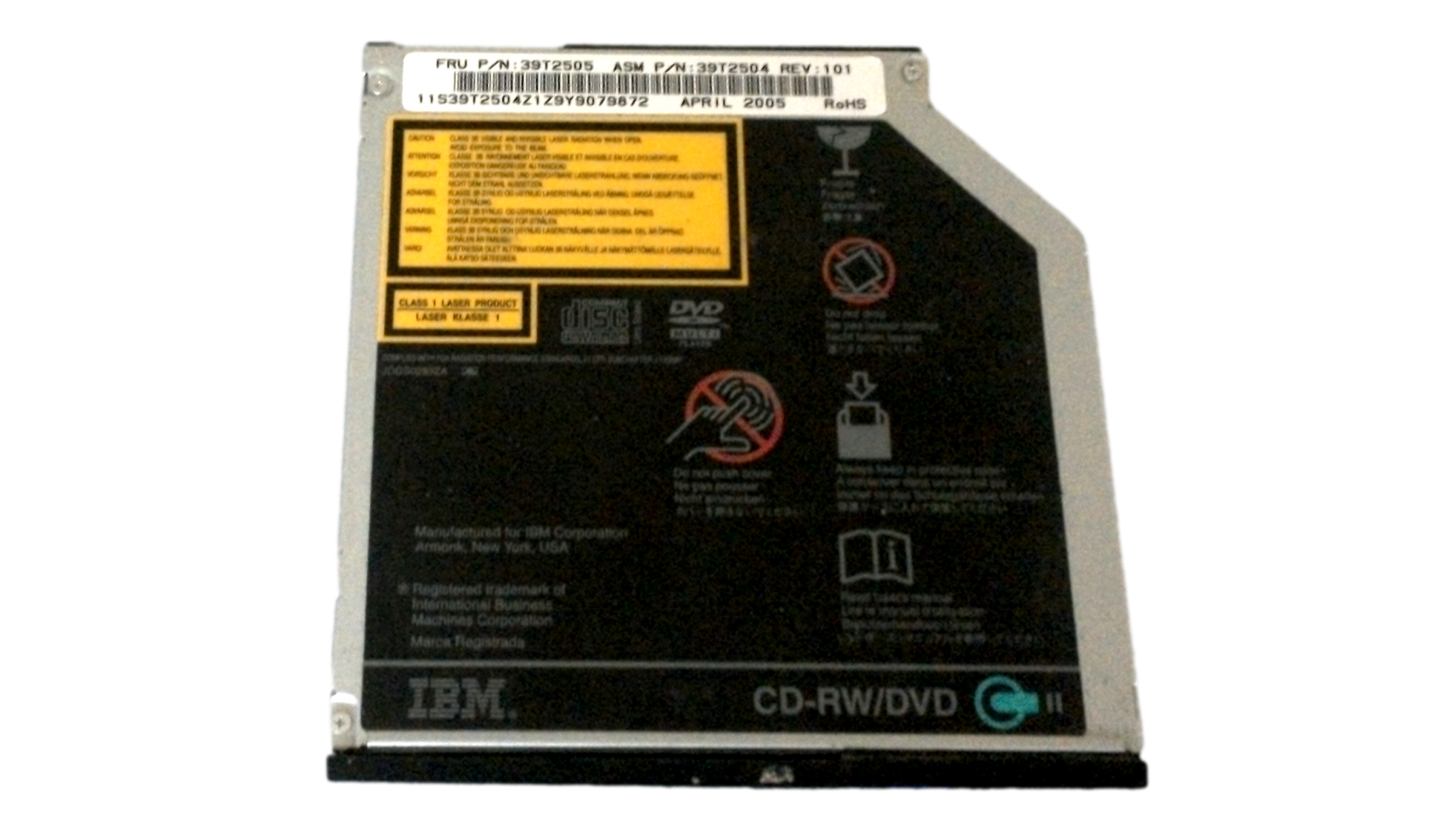 39T2505 REV. 101 - CD-RW/ DVD-ROM Ultrabay Slim Drive