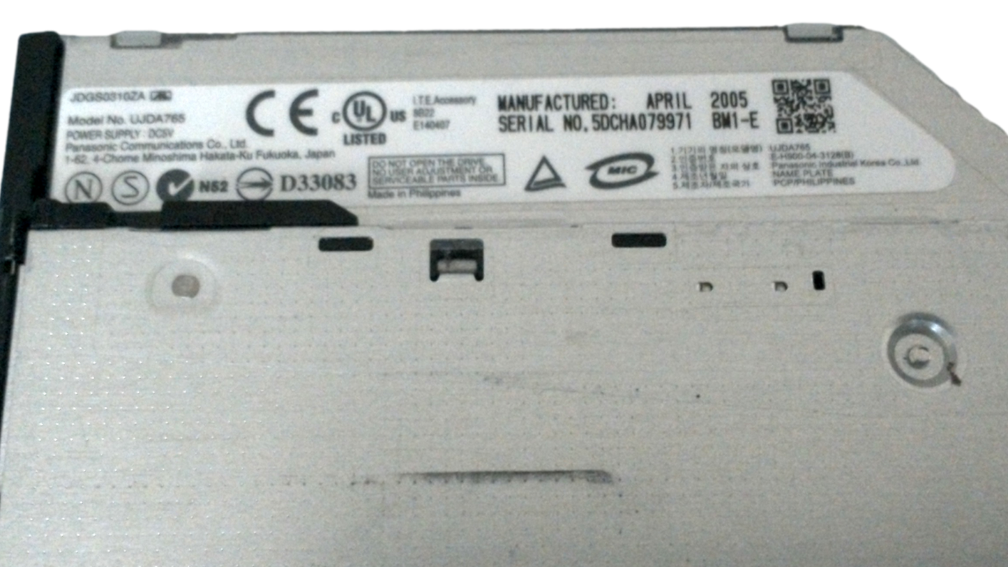 39T2505 REV. 101 - CD-RW/ DVD-ROM Ultrabay Slim Drive
