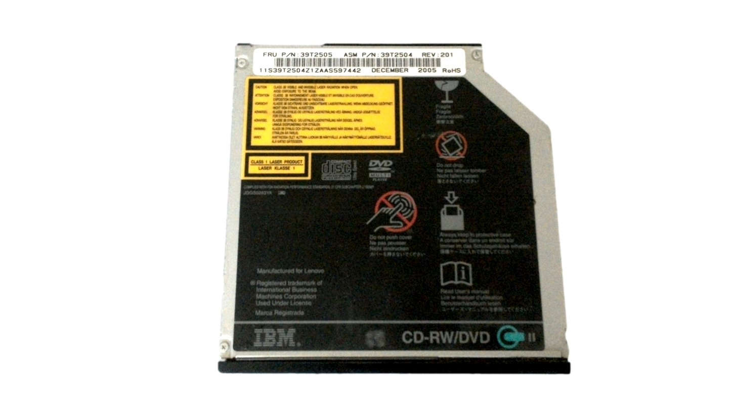 IBM 39T2505 REV. 201 - CD-RW/ DVD-ROM Ultrabay Slim Drive