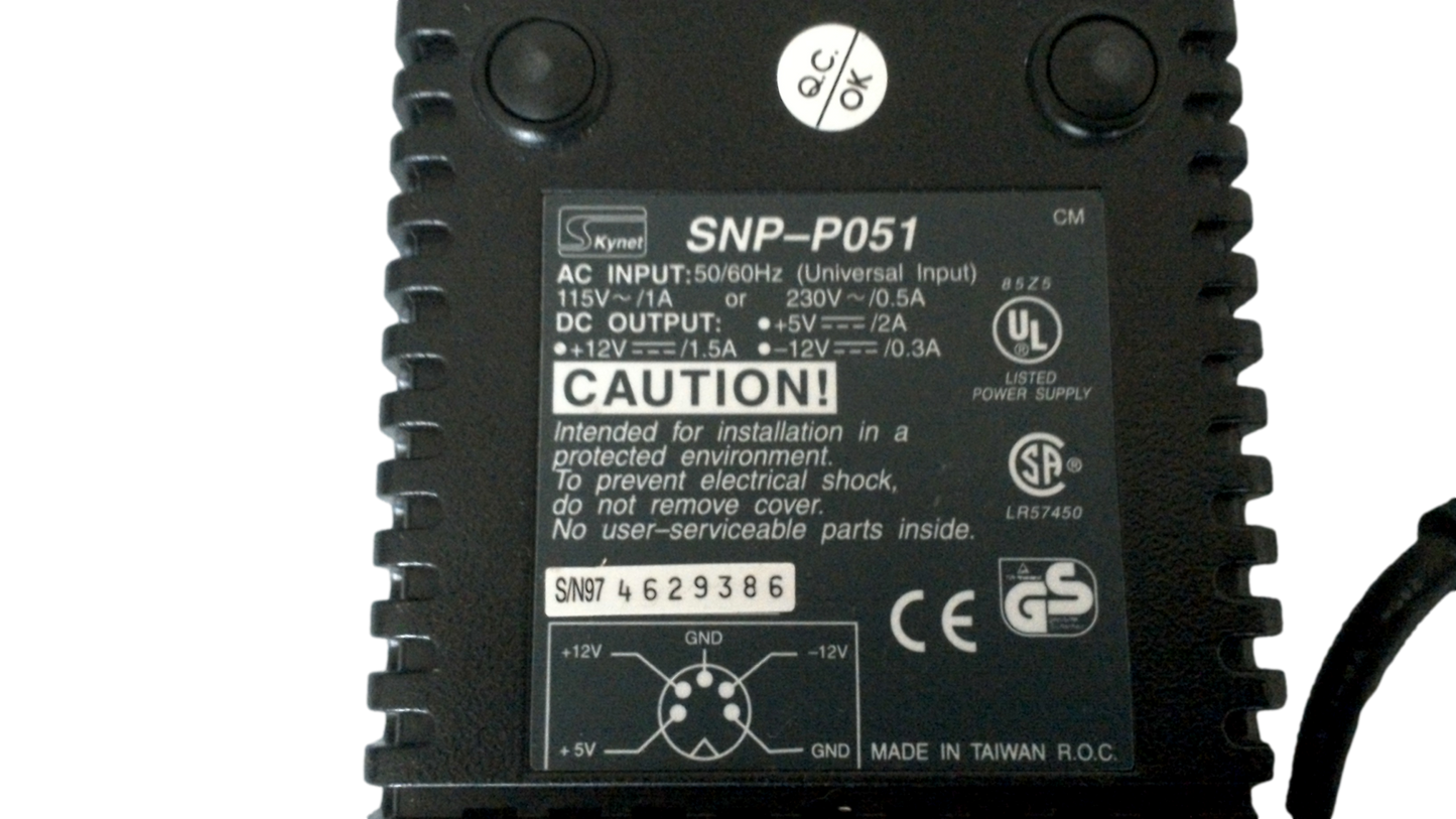 Skynet SNP-P051 Power Supply 5v/2amp 12v/1.5amp -12v/0.3 amp