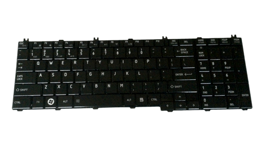 Genuine Toshiba Satellite L650 - Black QWERTY Keyboard MP-09M83US6920